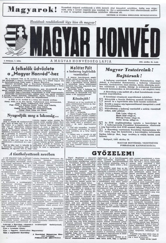 A forradalmi Magyar Honvd